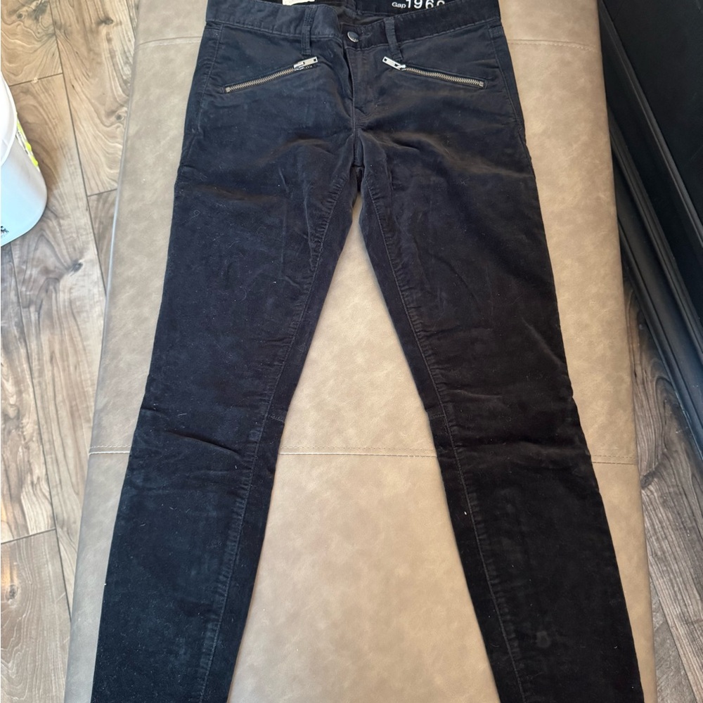 GAP Black Women's velvet pants